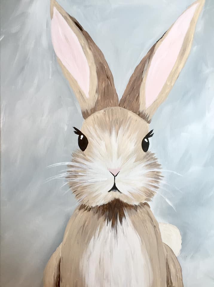 Bunny painting sales